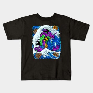 Evangelion eva 01 Kids T-Shirt